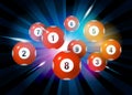 Vector Bingo / Lottery Number Balls Set