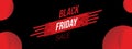 Vector black background.With the addition of black friday,Sale text elements. Royalty Free Stock Photo