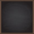 Vector black chalk board