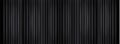 Vector Black Curtains Long Banner Background, Stage Illumination Concept, Template.