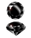 Vector black diamond