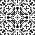 Vector BLACK WHITE PATTERN DESIGN