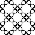 Vector BLACK WHITE PATTERN DESIGN GEOMETRIC