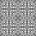 Vector BLACK WHITE PATTERN DESIGN Royalty Free Stock Photo