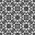 Vector BLACK WHITE PATTERN DESIGN Royalty Free Stock Photo