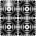 Vector BLACK WHITE SEAMLESS PATTERN DESIGN