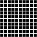 Vector black and white square checkered background or texture. Royalty Free Stock Photo
