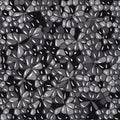 Vector Blackberry fruit texture seamless pattern