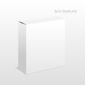Vector Blank Box Royalty Free Stock Photo