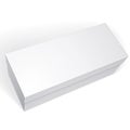 Vector blank box on white background, template for your Royalty Free Stock Photo