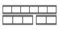 Vector blank cinema film strip Royalty Free Stock Photo