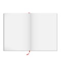 Vector blank open magazine Royalty Free Stock Photo