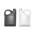 Vector Blank Plastic Jerrycan Canister Gallon Royalty Free Stock Photo