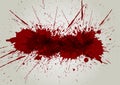 Vector blood splatter background. illustration design Royalty Free Stock Photo
