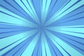 Vector blue background with rays. Abstract burst of blue sunbeams. Blue half-tones in the form of rays Royalty Free Stock Photo