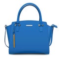 Vector Blue Female Handbag