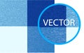 Vector Blue Gingham fabric texture for a traditional tablecloth, curtains, plaid, etc.