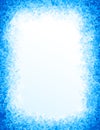 Vector blue ice background Royalty Free Stock Photo