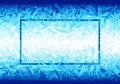 Vector blue ice background Royalty Free Stock Photo