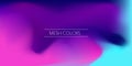 Vector Blue Purple Hologram Dreamy Background. eps 10