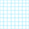 Vector blue squared seamless vintage pattern on white background.