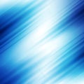 Vector blurred abstract background with stripes, blue color