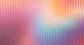 Vector Blurred holographic gradient background. Ribbed glass texture. Royalty Free Stock Photo