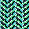Vector bold color blocked pattern