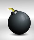 Vector bomb Royalty Free Stock Photo