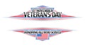 Vector border for Veteran`s Day Royalty Free Stock Photo