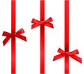 Vector bows Royalty Free Stock Photo
