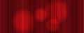 Vector bright colorful red curtain background with  abstract stage lights, colorful graphic backdrop,glowing i Royalty Free Stock Photo