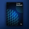 Vector brochure booklet cover design templates Royalty Free Stock Photo