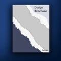 Vector brochure booklet cover design templates