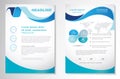 Template vector design for Brochure, AnnualReport, Magazine, Poster, Corporate Presentation, Portfolio, Flyer, infographic, layout Royalty Free Stock Photo