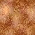 Vector Bronze Distressed Foil Seamless Pattern. Shiny derk gold patina grunge repeat texture. Abstract modern luxury