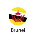 Vector Brunei flag