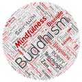 Vector buddhism, meditation, enlightenment, karma Royalty Free Stock Photo