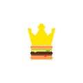 Vector Burger King Illustration