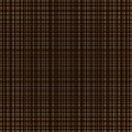 Vector burlap effect seamless pattern background. Hessian fiber texture fabric style black and white backdrop. Woven