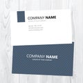 Vector business card design