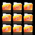 Vector business iconset