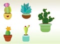 Vector Cactus and Succulent Art for Planner Sticker Sheets and More