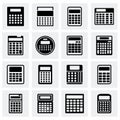 Vector Calculator icon set
