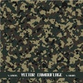 Vector camouflage background