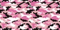 Vector camouflage pattern for clothing design. Trendy camouflage military pattern Royalty Free Stock Photo