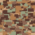 Vector camouflage pattern