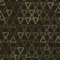 Vector camouflage seamless mesh pattern. Khaki camo design