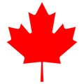 Vector Canadian Maple Leaf Icon