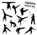 Vector capoeira set